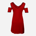 Нічна сорочка жіноча DKaren Slip Rikki S Червона (5903251373266) - зображення 4