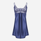 Нічна сорочка жіноча DKaren Slip Wendy L Темно-синя (5903068501050) - зображення 3