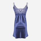 Нічна сорочка жіноча DKaren Slip Wendy XL Темно-синя (5903068501067) - зображення 2