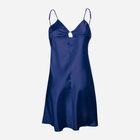 Нічна сорочка жіноча DKaren Slip Kamaria S Темно-синя (5903251468696) - зображення 4