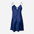 Нічна сорочка жіноча DKaren Slip Kamaria S Темно-синя (5903251468696) - зображення 4