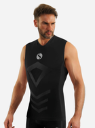 Koszulka męska termiczna bez rękawów Sesto Senso CL38 XXL/XXXL Czarna (5904280037570) - obraz 1