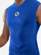 Koszulka męska termiczna bez rękawów Sesto Senso CL38 L/XL Chabrowa (5904280037655) - obraz 5