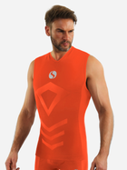 Koszulka męska termiczna bez rękawów Sesto Senso CL38 S/M Pomarańczowa (5904280037587) - obraz 1