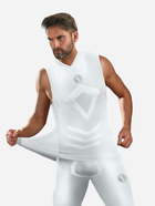 Koszulka męska termiczna bez rękawów Sesto Senso CL38 S/M Biała (5904280037433) - obraz 2
