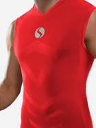 Koszulka męska termiczna bez rękawów Sesto Senso CL38 XXL/XXXL Czerwona (5904280037631) - obraz 5
