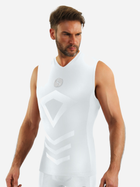 Koszulka męska termiczna bez rękawów Sesto Senso CL38 XXL/XXXL Biała (5904280037457) - obraz 1