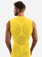 Koszulka męska termiczna bez rękawów Sesto Senso CL38 S/M Żółta (5904280037679) - obraz 3