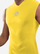 Koszulka męska termiczna bez rękawów Sesto Senso CL38 S/M Żółta (5904280037679) - obraz 5