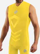 Koszulka męska termiczna bez rękawów Sesto Senso CL38 L/XL Żółta (5904280037686) - obraz 4