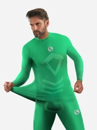 Koszulka męska termiczna długi rękaw Sesto Senso CL40 S/M Zielona (5904280038034) - obraz 2