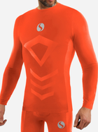 Koszulka męska termiczna długi rękaw Sesto Senso CL40 S/M Pomarańczowa (5904280038126) - obraz 4