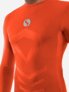 Koszulka męska termiczna długi rękaw Sesto Senso CL40 S/M Pomarańczowa (5904280038126) - obraz 5