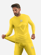 Koszulka męska termiczna długi rękaw Sesto Senso CL40 L/XL Żółta (5904280038225) - obraz 2