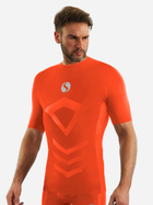 Koszulka męska krótki rękaw Sesto Senso CL39 S/M Pomarańczowa (5904280037853) - obraz 1