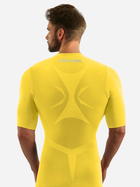 Koszulka męska krótki rękaw Sesto Senso CL39 S/M Żółta (5904280037945) - obraz 3