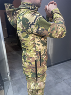 Куртка тактична Squad, Softshell, Мультикам, розмір L, тепла флісова куртка для військових софтшел - зображення 5
