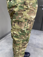 Штани тактичні, Мультикам, розмір XL, посилена колінна зона, Yakeda, тактичні штани Мультикам - зображення 7