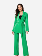 Піджак класичний жіночий Makover K161 L Зелений (5905563700327) - зображення 6