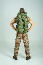 Тактический военный рюкзак Cordura Mud 95+10L Олива - изображение 1