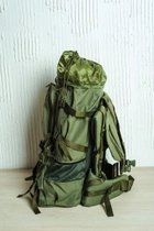 Тактический военный рюкзак Cordura Mud 95+10L Олива - изображение 6