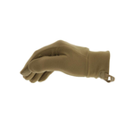 Защитные Перчатки Mechanix ColdWork Base Layer Gloves на флисе / Утепленные Перчатки SoftShell койот размер S - изображение 3