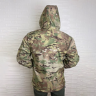 Мужская Куртка 5.11 Soft Shell на флисе / Верхняя Одежда с защитой от влаги мультикам размер 5XL - изображение 4