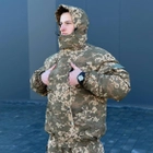Мужской зимний Костюм Куртка + Брюки / Полевая форма до -25°C с Мембраной пиксель размер 4XL - изображение 4