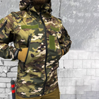 Мужская Демисезонная Куртка Soft Shell с флисовой подкладкой / Верхняя Одежда Logos-Tac мультикам размер XL - изображение 3