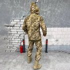 Чоловічий зимовий костюм "Splinter" softshell на хутрі / Тепла куртка + штани піксель розмір 3XL - зображення 4