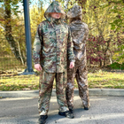Чоловічий Костюм - Дощовик Куртка + Штани піксель / Водозахисний Комплект розмір XL - зображення 3