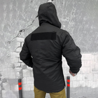 Чоловічі зимові куртки на силіконі з атласною підкладкою / Верхній одяг з матеріалу грета чорний розмір M - зображення 2