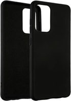 Etui Beline Silicone do Samsung Galaxy A72 4G/A72 5G Black (5903919065656) - obraz 1