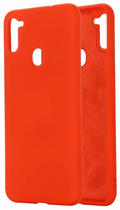 Etui Beline Silicone do Samsung Galaxy M11 Red (5903657577510) - obraz 2