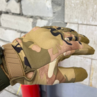 Вологозахищені рукавиці з кісточками Soft Shell на флісі мультикам - зображення 4