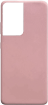 Панель Beline Silicone для Samsung Galaxy S21 Ultra Rose gold (5903919064468) - зображення 1