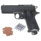 Пневматический пистолет Win Gun 401 Colt Defender, полимер - изображение 1