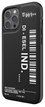Etui Diesel Moulded Case Core Barcode Graphic do Apple iPhone 12/12 Pro Black-white (8718846084994) - obraz 4