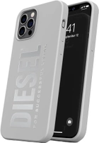 Etui Diesel Silicone Case do Apple iPhone 12/12 Pro White (8718846088404) - obraz 1