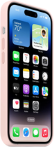Etui Apple MagSafe Silicone Case do Apple iPhone 14 Pro Chalk Pink (194253416531) - obraz 3