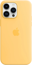 Etui Apple MagSafe Silicone Case do Apple iPhone 14 Pro Max Sunglow (194253416890) - obraz 1