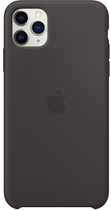 Etui Apple MagSafe Silicone Case do Apple iPhone 11 Pro Max Black (190199288188) - obraz 1