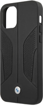 Etui BMW Leather Perforate Sides do Apple iPhone 12 Pro Max Black (3666339011000) - obraz 3