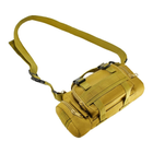 Тактична сумка Tactical 5L поясна/ плечова/ армійська/ нагрудна - зображення 7