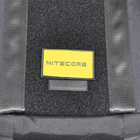 Патч Nitecore (76x45мм, velcro), жовтий - зображення 4