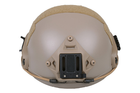 Страйкбольний шолом з швидким регулюванням FAST BALLISTIC (L/XL)– DARK EARTH [FMA] (для страйкболу) - зображення 4