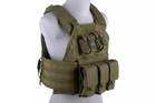 Розвантажувальний жилет GFC Plate Carrier Tactical Vest Olive Drab - изображение 3