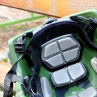 Комплект наушники Earmor M32 с усилеными креплениями и каска - шлем Fast в кавере пиксель тактический, защитный, пуленепробиваемый, кевларовый, защита по NATO - NIJ IIIa (ДСТУ кл.1), размер M-L - изображение 5