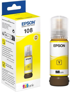 Чорнильниця Epson EcoTank 108 Yellow 70 ml (8715946712369) - зображення 1