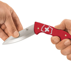 Нож Victorinox Evoke Alox 136 мм 5 функций темляк Рифленный серый (0.9415.D26) - изображение 10